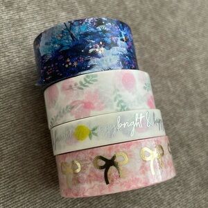 Curated Bundle of 4 Washi (1 NIP)